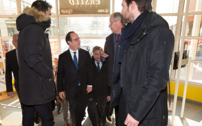 Le Président de la République en visite officielle à l’ENSTIB