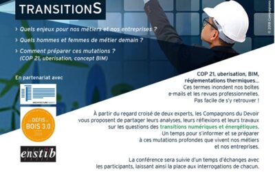 Conférence par les Compagnons du Devoir « TransitionS »