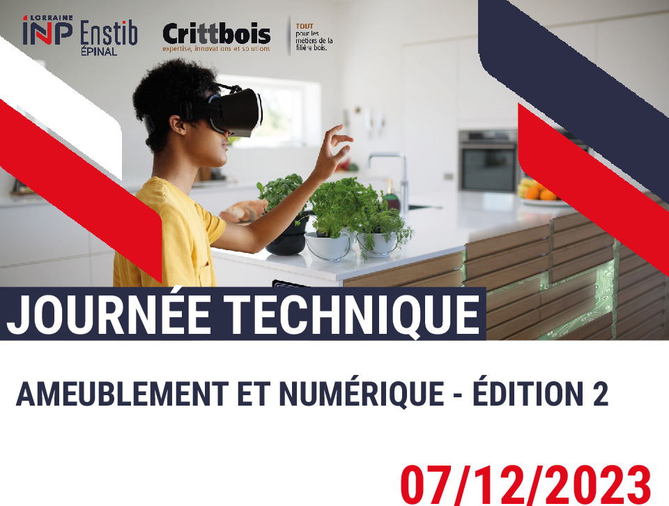 Journée Technique du 7/12/2023 - Ameublement et Numérique - Édition 2