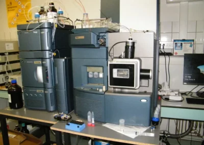 Spectrometre de masse en tendem quadripo